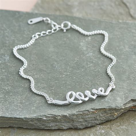 love bracelet silver - silver love bracelet medium size.